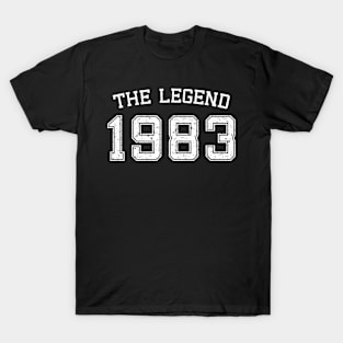 The Legend Born in 1983 T-Shirt